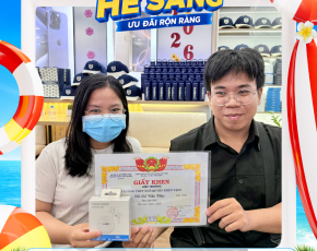 Khách hàng TS2 chương trình MANG GIẤY KHEN QUA - NHẬN QUÀ THẢ GA 